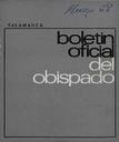 Boletín Oficial del Obispado de Salamanca. 3/1968, #3 [Issue]