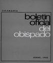 Boletín Oficial del Obispado de Salamanca. 6/1968, #6 [Issue]