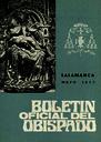 Boletín Oficial del Obispado de Salamanca. 5/1977, n.º 5 [Ejemplar]