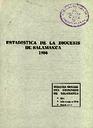 Boletín Oficial del Obispado de Salamanca. 7/1986, #7-8 [Issue]