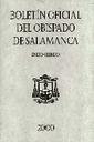 Boletín Oficial del Obispado de Salamanca. 1/2000, n.º 1 [Ejemplar]