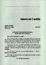 Boletín Oficial del Obispado de Salamanca. 2005, Iglesia en Castilla [Issue]