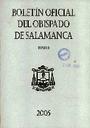 Boletín Oficial del Obispado de Salamanca. 2005, portada [Issue]