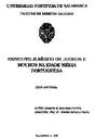 Estatuto jurídico de judeus e mouros na idade média portuguesa / [Thesis]