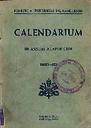 Calendarium 1962-1963 [Documento académico]