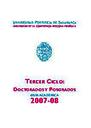 Guía tercer ciclo 2007-2008 [Academic document]
