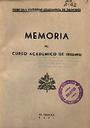 Memoria 1950-1951 [Academic document]