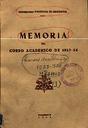 Memoria 1957-1958 [Academic document]