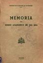 Memoria 1961-1962 [Academic document]