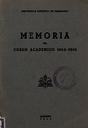 Memoria 1962-1963 [Academic document]