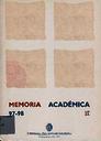 Memoria 1997-1998 [Documento académico]