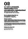 Comunicación y Pluralismo. 6-12/2006, #2. Pages 39-52. Lo oral y presencia, fundamentos de la comunicación organizacional [Article]