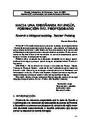 Papeles Salmantinos de Educación. 2009, #12. Pages 171-190. Hacia una enseñanza biblingüe, formación del profesorado [Article]