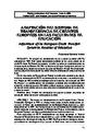 Papeles Salmantinos de Educación. 2006, #6. Pages 75-94. Adaptación del sistema de transferencia de créditos europeos en las facultades de educación [Article]