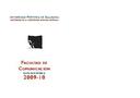 Guía Facultad de Comunicación 2009-2010 [Academic document]