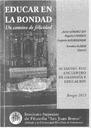 Presentación del XVII Encuentro de Filosofía y Educación, Burgos 2013, pp. 11-12 [Book]