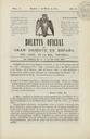 Boletín Oficial del Gran Oriente de España. 1/3/1872 [Issue]
