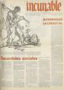 Incunable : revista de la residencia universitaria Jaime Balmes de Salamanca. 1/7/1952 [Issue]