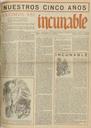 Incunable : revista de la residencia universitaria Jaime Balmes de Salamanca. 1/8/1953 [Ejemplar]