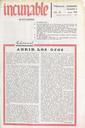 Incunable : revista de la residencia universitaria Jaime Balmes de Salamanca. 1/3/1964 [Issue]