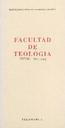 Facultad de Teología CURSO 1989-1990 [Book]