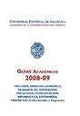 Guias Academicas 2008-2009  [Book]
