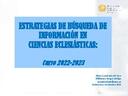 Estrategias de búsqueda de información en Ciencias Eclesiásticas. Curso 2022-23 [Book]