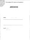 Expediente relativo a reuniones y actividades de Cáritas [Archive document]