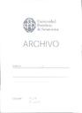 Cartas de Lamberto de Echeverría con la Asociación Española de Canonistas. [Archive document]